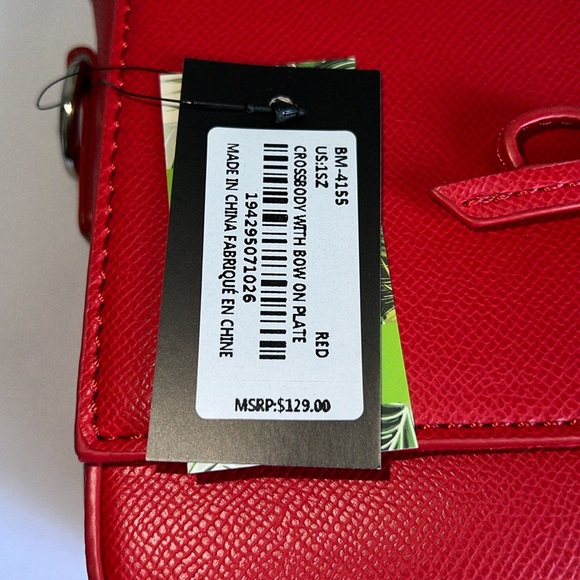 ❌SOLD❌BADGLEY MISCHKA Bow Detail Crossbody Bag - Picture 15 of 17